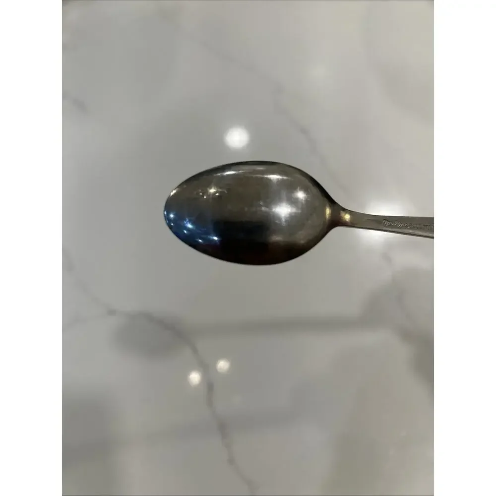 Vtg Hull Melina Stainless Steel Solid Long Tea‎ Spoon 7